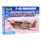 Revell Micro Wings Modelis P-40 Warhawk 1:144 RV0019