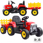 Traktors ar piekabi un akumulatoru + pults PA0242
