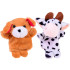 Pirkstu leļļu komplekts dzīvnieki 10 gab.