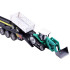 Kravas auto ar platformu + traktors ar piekabi, tālvadības komplekts R/C RC0208
