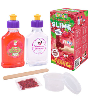 Tuban SUPER SLIME zemeņu gļotu komplekts ZA3681