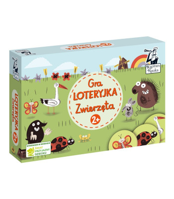 Kapitan Nauka loto spēle “Dzīvnieki” 2+ GR0472
