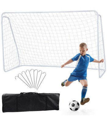 Metāla futbola vārti bērniem SP0665 300x205x120cm