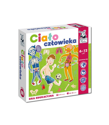 Kapitan Nauka Cilvēka ķermenis izglītojoša galda spēle GR0480