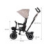 Trīsritenis Tiny Bike 3in1 bēšs ar jumtiņu SP0650