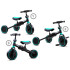 Trīsritenis 3 vienā, braucamais un līdzsvara velosipēds, kas aug kopā ar bērnu Tiny Bike SP0663