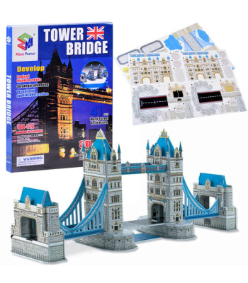 3D puzle Tower Bridge, ZA3801, 41 elementi