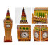 3D puzles 30-elementu Londona Big Ben ZA3802