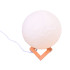 3D Mēness Nakts Lampa 18cm
