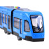 Elastīgais Zilais Tramvajs Ar Gaismu Un Skaņu