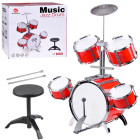 Liels bērnu bungas komplekts ar 5 bungām un šķīvi IN0141