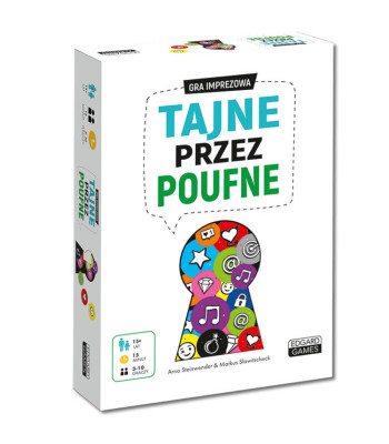 Ballīšu kāršu spēle „Tajne przez poufne” GR0540