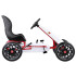 Licencēts GOKARTS ABARTH bērniem līdz 30 kg ar mīkstiem riteņiem PA0167