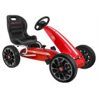 Gokarts ABARTH ar pedāļiem bērniem 30kg Mīksti riteņi PA0167