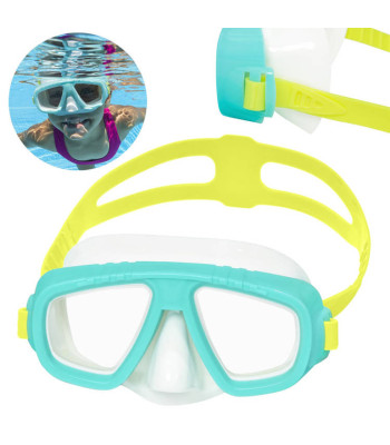 Bestway peldēšanas un snorkelēšanas brilles, zaļas 22011