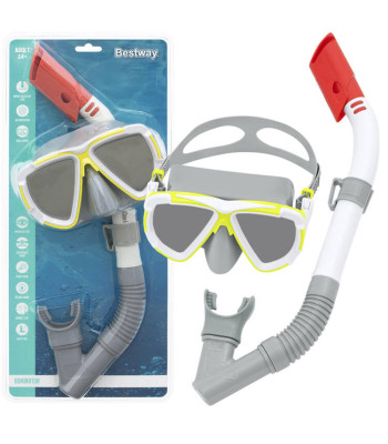 Bestway snorkelēšanas komplekts ar masku un cauruli Hydro Pro Dive Mira 14+ 24053