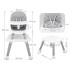 Bērnu barošanas krēsliņš 6in1 komplekts ZA4142