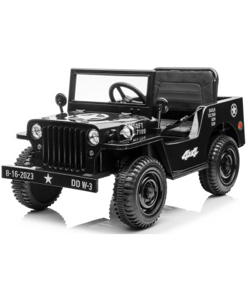 Militārais auto ar akumulatoru Willys + tālvadības pults PA0263