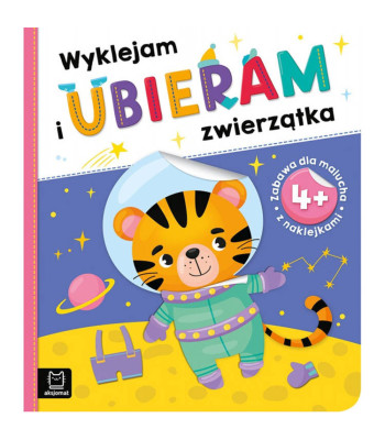Aksjomat Uzlīmēju un apģērbju dzīvnieciņus, 4+ KS0628