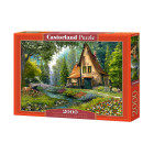 Mīklu 2000 gabalu Toadstool Cottage