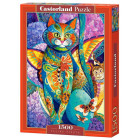 Puzzle 1500 gabali Feline Fiesta