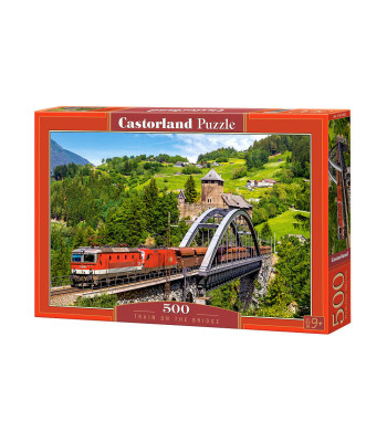 Puzle Train on the Bridge, 500 elementi B-52462