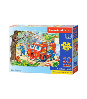 Puzle Fire Brigade 20 el. MAXI C-02146