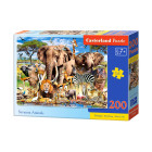 Savannas dzīvnieki 200 gabalu puzle