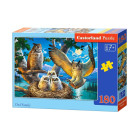 Puzzle 180 gab. Pūču ģimene