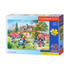 Puzzle 40 MAXI Ugunsdzēsēju komanda