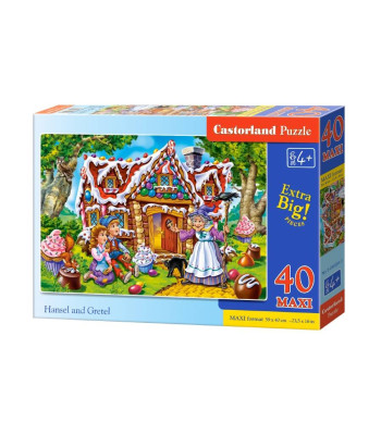 Puzle Hansel and Gretel 40 el. MAXI B-040285