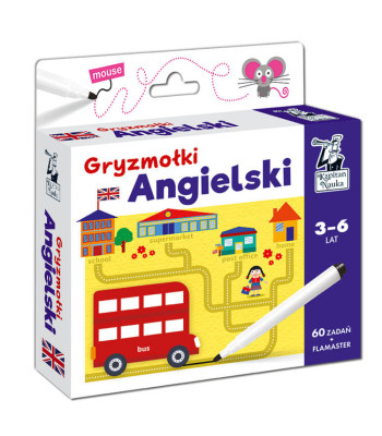 Kapitan nauka. Gryzmołki. Angļu valoda (3–6 gadi) KS0658