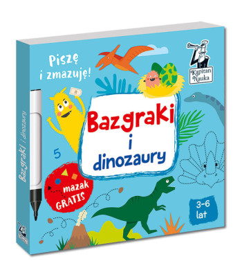 Kapitan Nauka Bazgraki un dinozauri 3–6 gadi KS0661