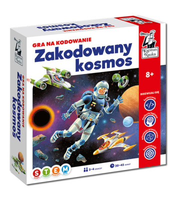 Kapitan Nauka Kodētais kosmoss – kodēšanas spēle KS0685