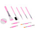 Lielais rozā kosmētikas komplekts ZA4175