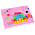 Krāsaina pogu mozaīka bērniem ZA4191