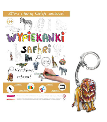 Radošais komplekts Safari ar termiski sarūkošo plēvi ZA4203