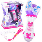 Bērnu karaoke mikrofons ar ierakstīšanas funkciju