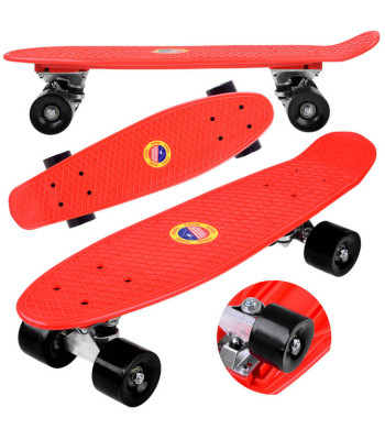 Deskorolka bērniem līdz 50kg, sarkana SP0575