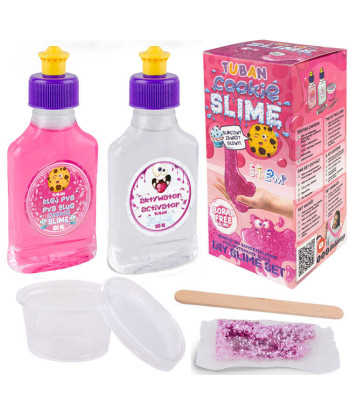 Gļotu pagatavošanas komplekts Super Slime ar cepumu aromātu, Tuban ZA4205