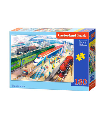 Puzle Train Station B-018475, 180 elementi, 32 x 23cm