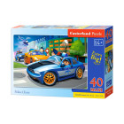 Puzzle 40 gabali MAXI Policijas pakaļdzīšanās