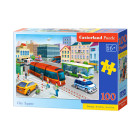 Puzzle 100 gabalu pilsētas laukums