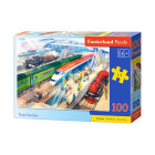 Puzzle 100 el. Vilciena stacija