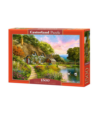 Puzle Countryside Cottage, 1500 elementu, C-151998-2
