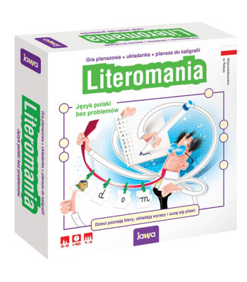 Izglītojoša galda spēle Jawa LITEROMANIA GR0557