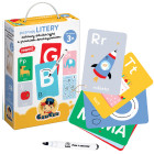 CzuCzu Iepazīsti burtus + dzēšamais marķieris ZA4220