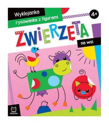 Dzīvnieki laukos. Uzlīmju un zīmēšanas grāmatiņa 4+ KS0728