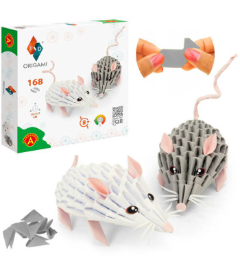Alexander radošais komplekts Origami 3D – pelītes 2567