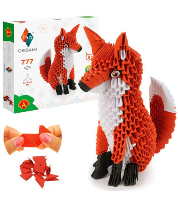 Alexander 3D origami radošais komplekts “Rudā lapsa” 2573